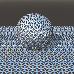 Recorded render of Chain mail in the European 4-in-1 weave