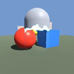Recorded render of Active camouflage cloak with a reveal sweep