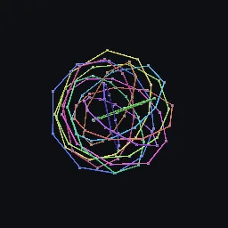 Recorded render of 600-cell from the binary icosahedral group