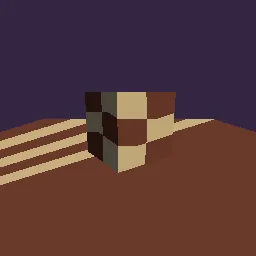 Recorded render of Retro console look: vertex snapping and affine textures